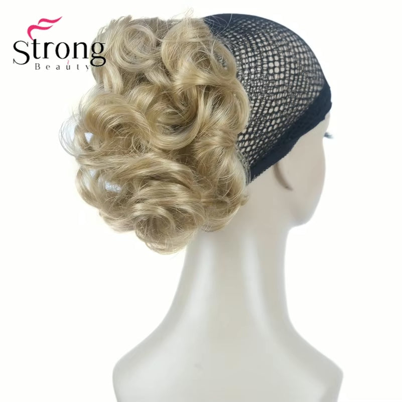 Short Natural Wave Ponytail Hair Extension With Claw Clip In Hairpiece COLOUR CHOICES