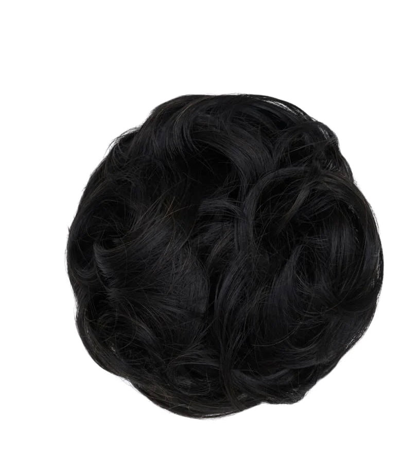 Hair Scrunchie, Messy Hair Bun, Chignon Donut Hair Piece