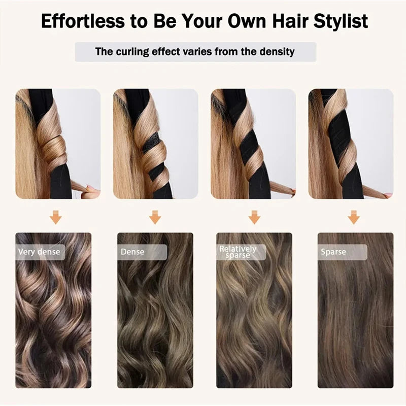 Heatless Hair Curlers - Satin Heatless Curling Set