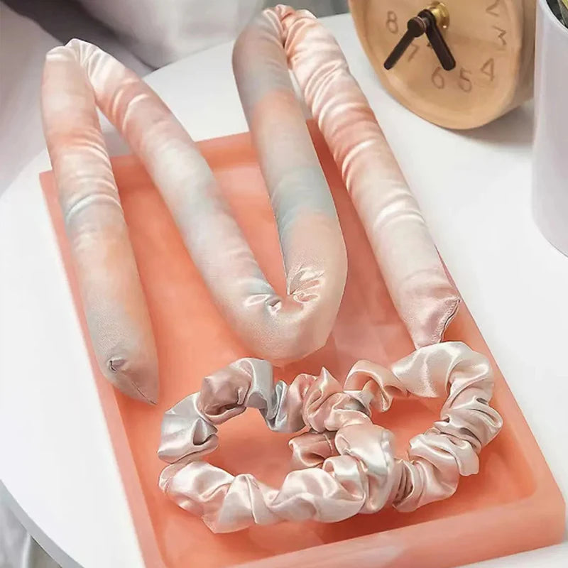 Heatless Hair Curlers - Satin Heatless Curling Set