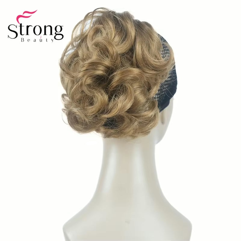 Short Natural Wave Ponytail Hair Extension With Claw Clip In Hairpiece COLOUR CHOICES