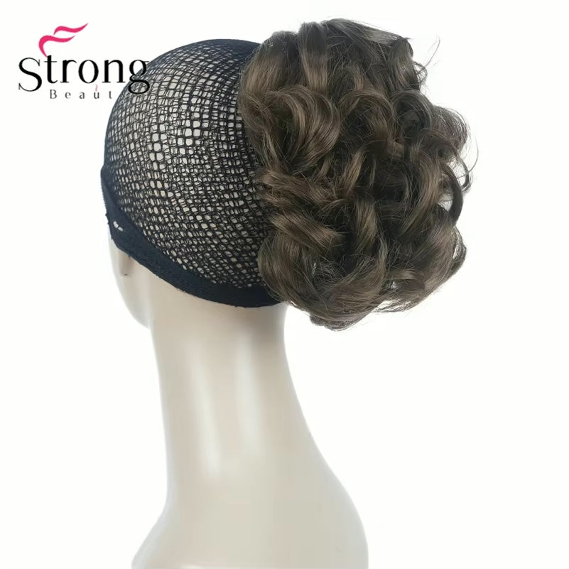 Short Natural Wave Ponytail Hair Extension With Claw Clip In Hairpiece COLOUR CHOICES