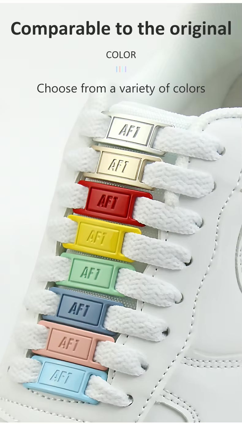 Nike Jordan AF1 Air Force One Metal Replacement Laces and Tags - Select Your Colour - Buy One get another pair of tags free (random colour for free tags)