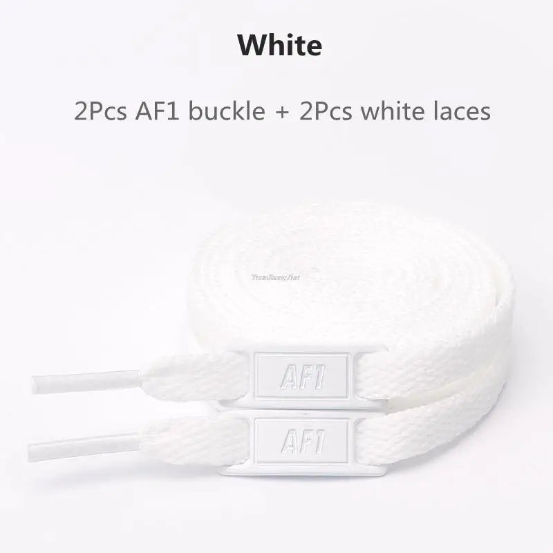 Nike Jordan AF1 Air Force One Metal Replacement Laces and Tags - Select Your Colour - Buy One get another pair of tags free (random colour for free tags)