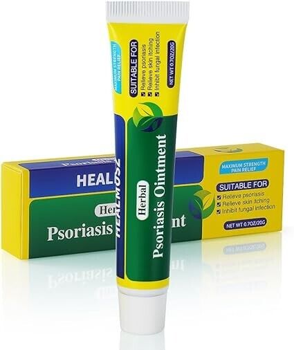 Psoriasis Relief Ointment & Eczema Cream, Chinese Herbal Psoriasis and Dermatitis Cream